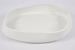 Plats|Plats<Flamant TIFFANY, coupe, céramique, , L Blanc