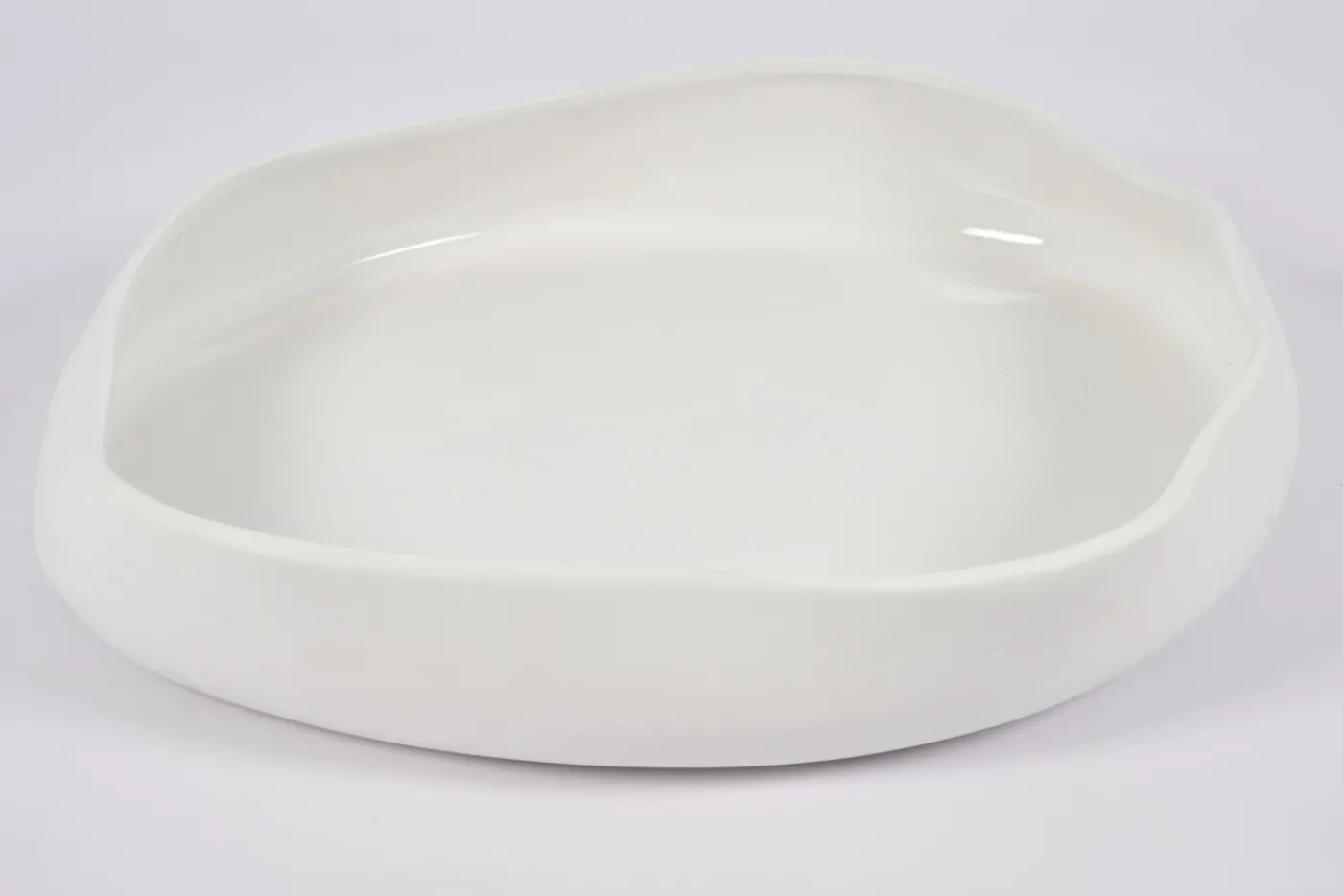 Plats|Plats<Flamant TIFFANY, coupe, céramique, , L Blanc