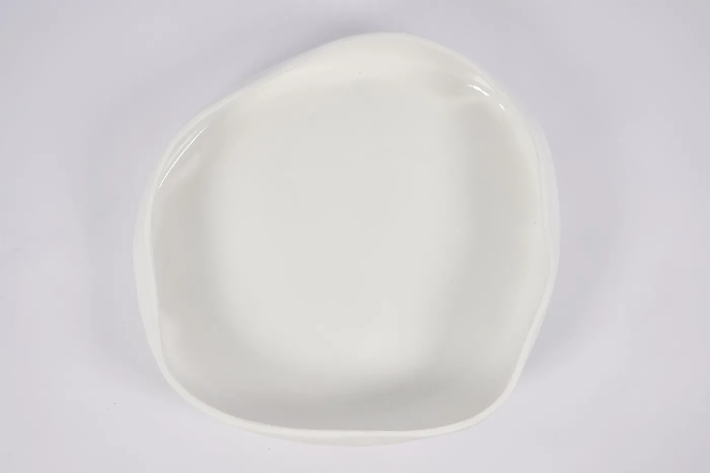 Plats|Plats<Flamant TIFFANY, coupe, céramique, , L Blanc