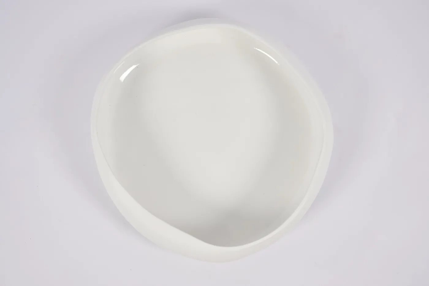 Plats|Plats<Flamant TIFFANY, coupe, céramique, , S Blanc
