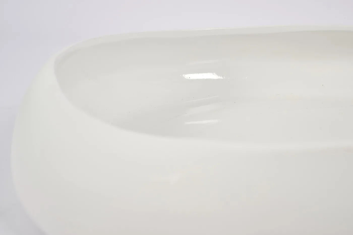 Plats|Plats<Flamant TIFFANY, coupe, céramique, , S Blanc