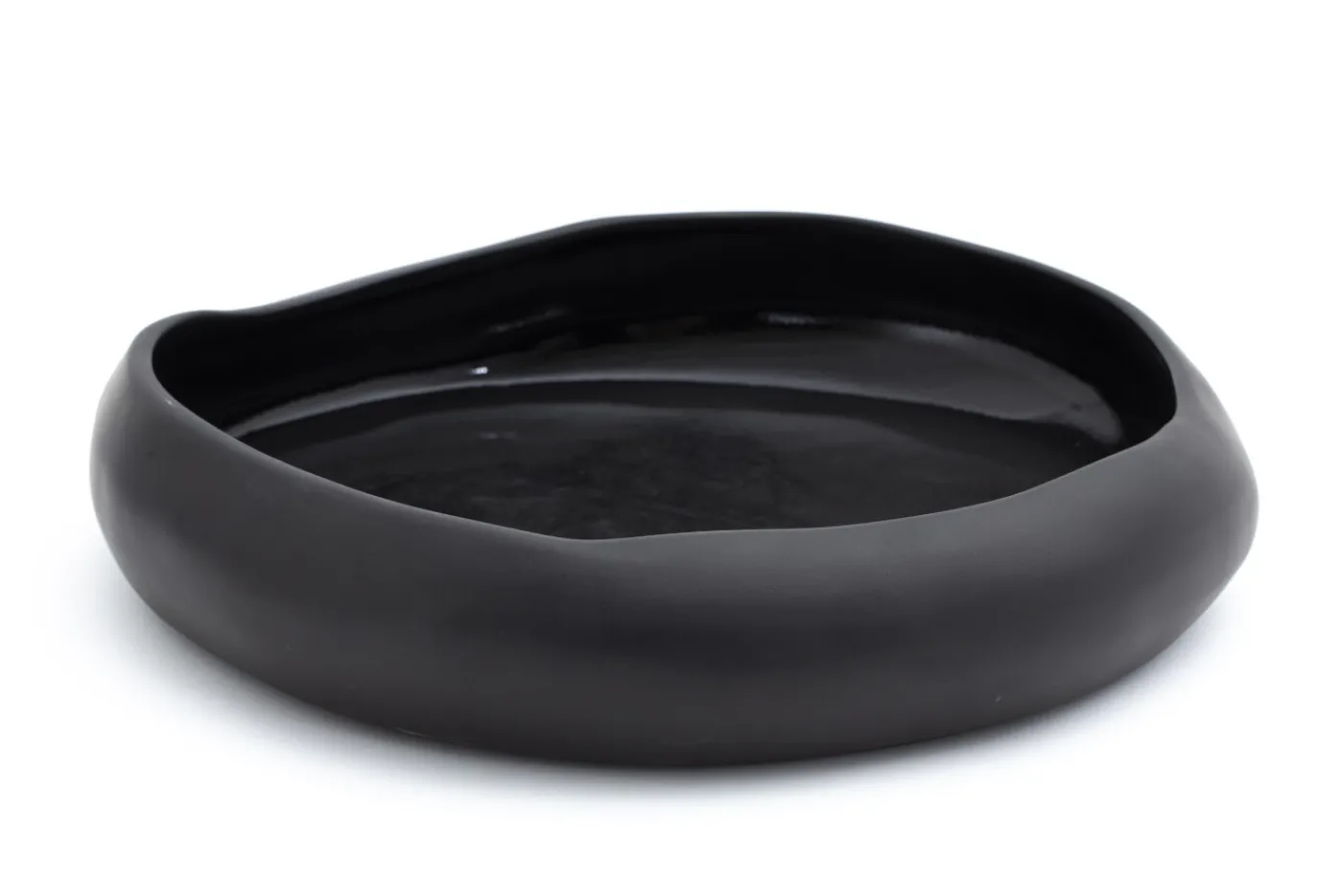 Plats|Plats<Flamant TIFFANY, coupe, céramique, , S Noir