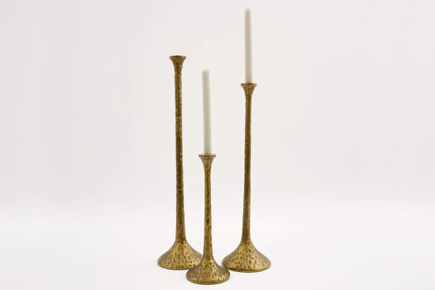 Chandeliers|Chandeliers<Flamant TIGRIS, bougeoir, métal, L Or