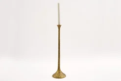 Chandeliers|Chandeliers<Flamant TIGRIS, bougeoir, métal, M Or
