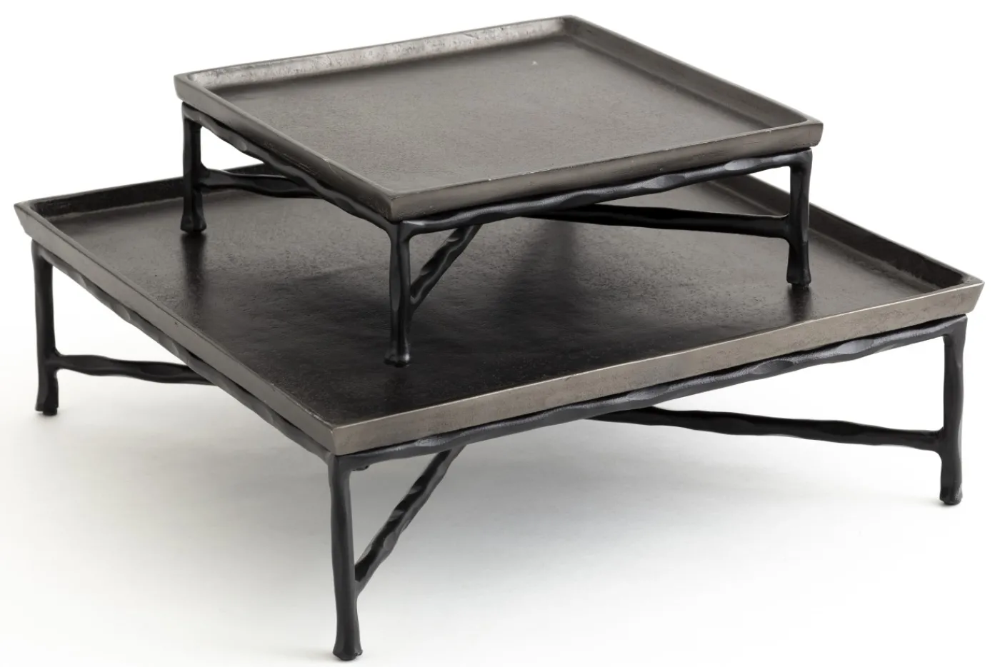Plateaux|Accessoires<Flamant TINSLEY, plateau, métal, , L Noir