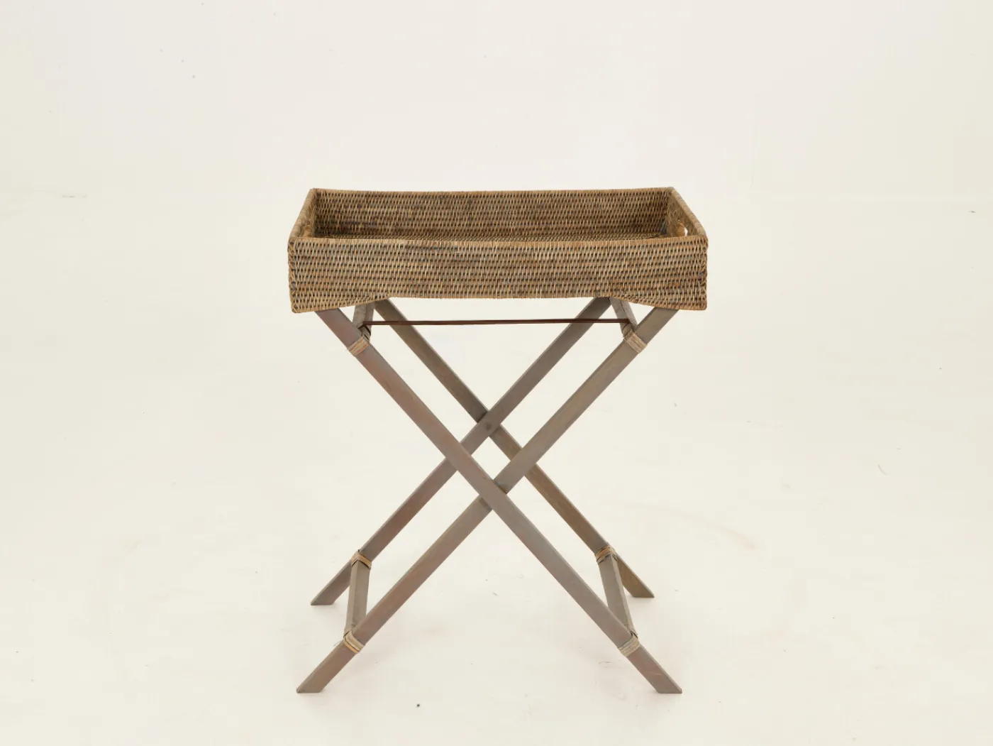 Tables D’Appoint & Consoles|Tables D’Appoint & Consoles<Flamant TOGO, butler tray, tressé, Gris