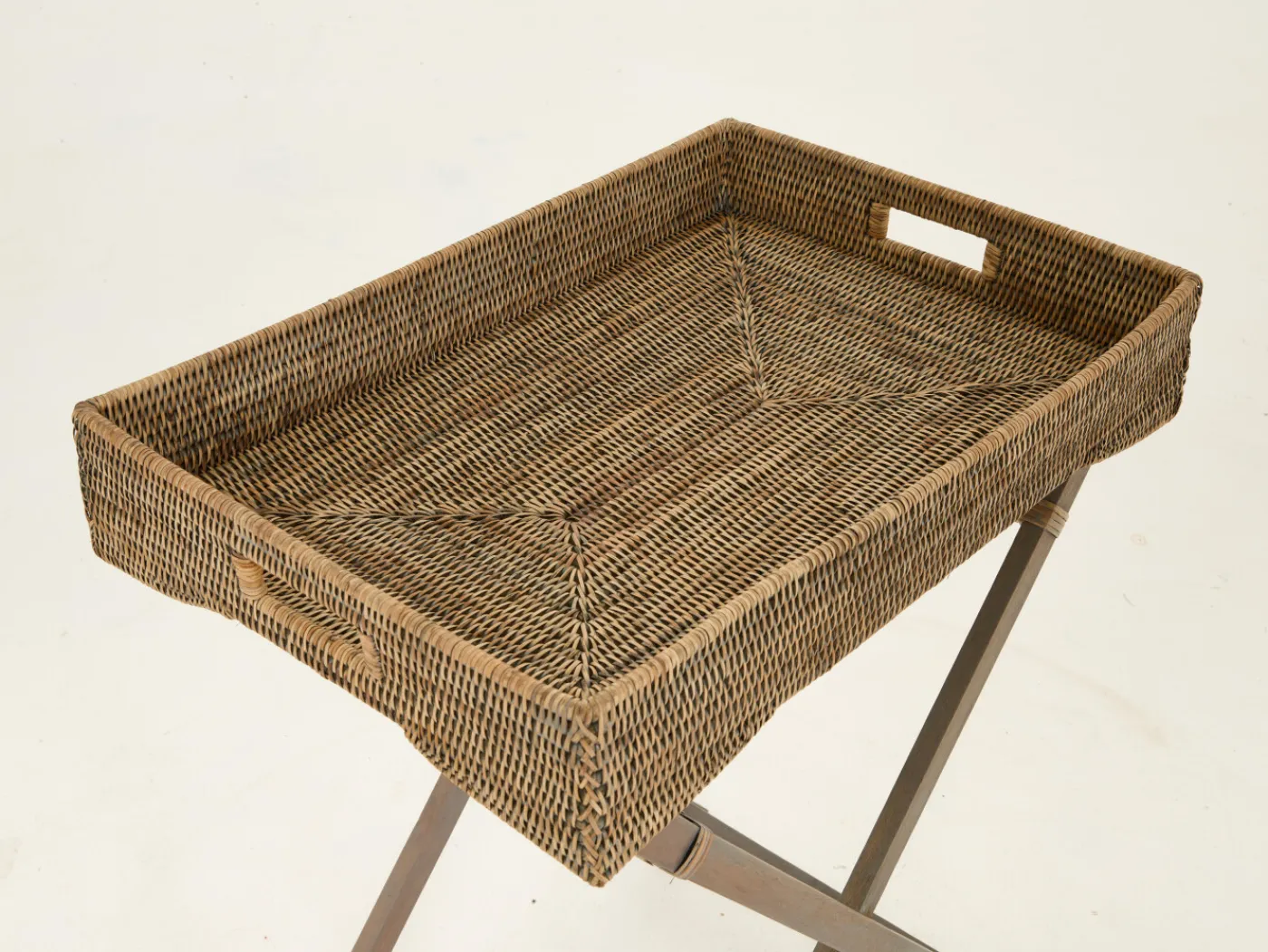 Tables D’Appoint & Consoles|Tables D’Appoint & Consoles<Flamant TOGO, butler tray, tressé, Gris