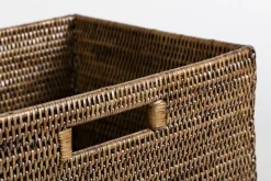 Paniers|Décoration<Flamant TOGO, panier, tressé Brun