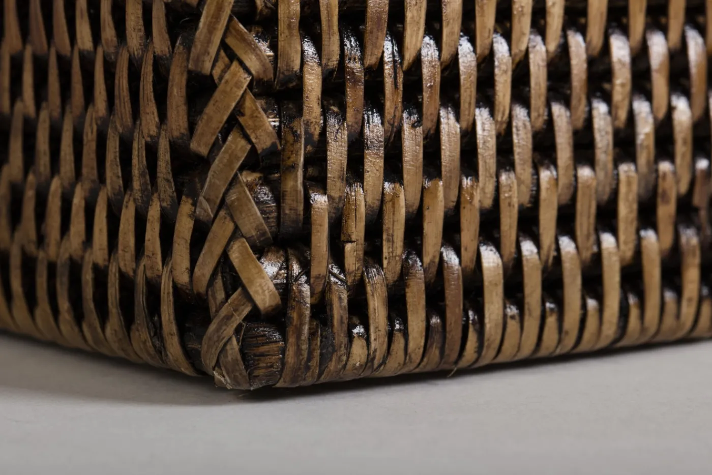 Paniers|Décoration<Flamant TOGO, panier, tressé Brun