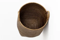 Paniers|Décoration<Flamant TOGO, panier, tressé Brun
