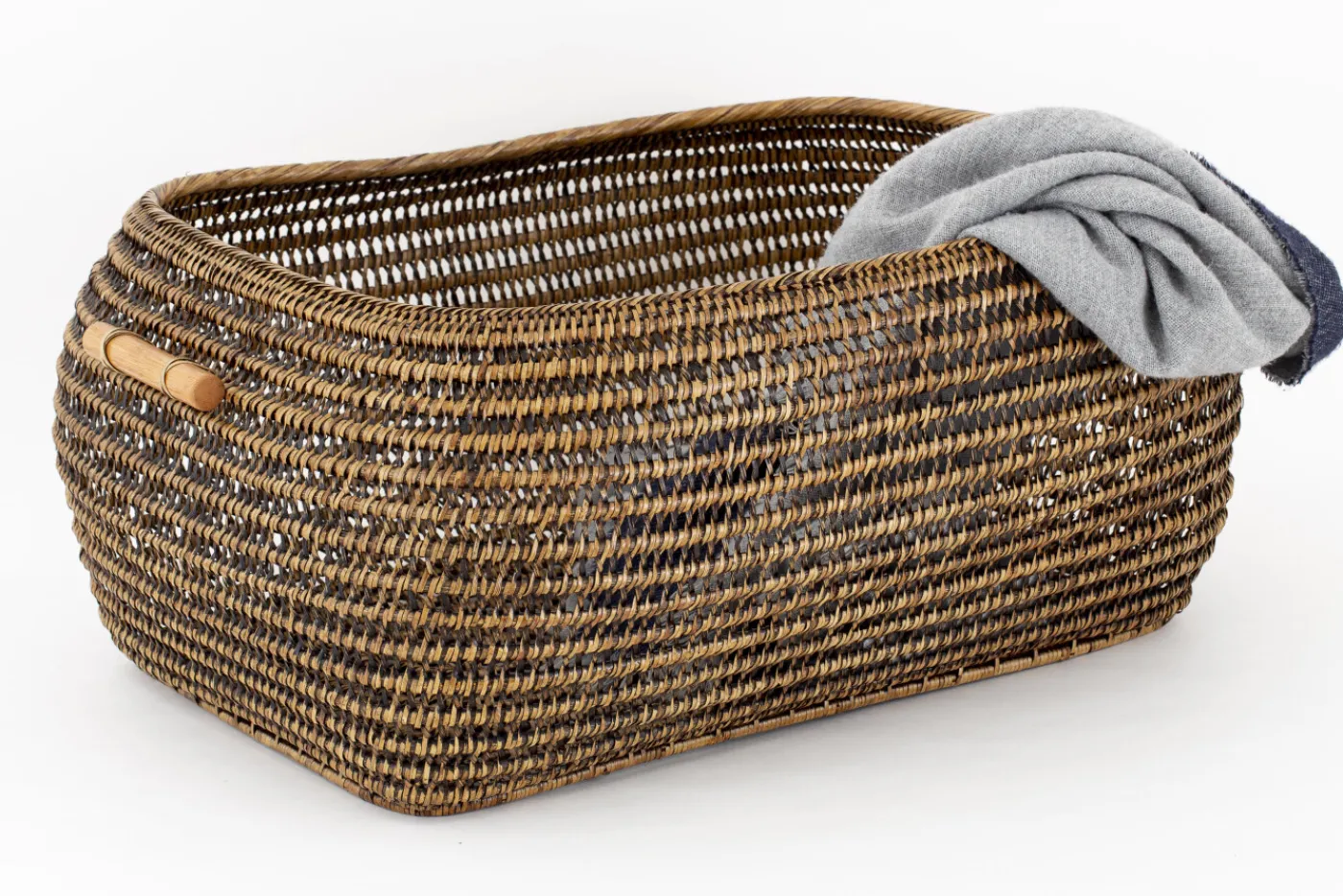Paniers|Décoration<Flamant TOGO, panier, tressé, L Brun