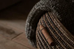 Paniers|Décoration<Flamant TOGO, panier, tressé, L Brun
