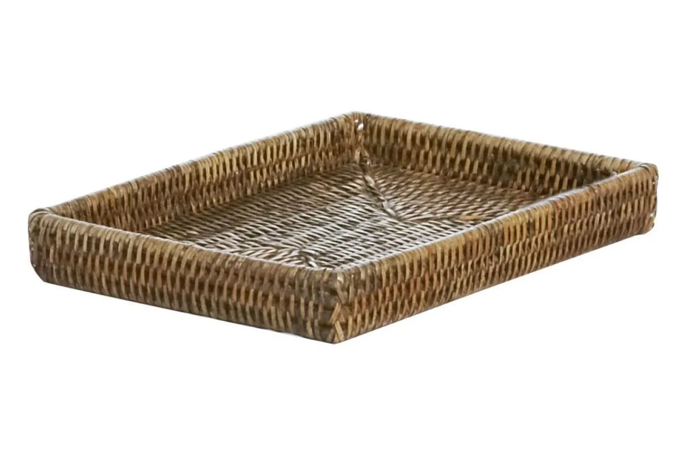 Plateaux|Accessoires<Flamant TOGO, plateau, tressé Brun