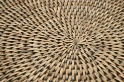 Plateaux|Accessoires<Flamant TOGO, plateau, tressé, , Ø45 Gris