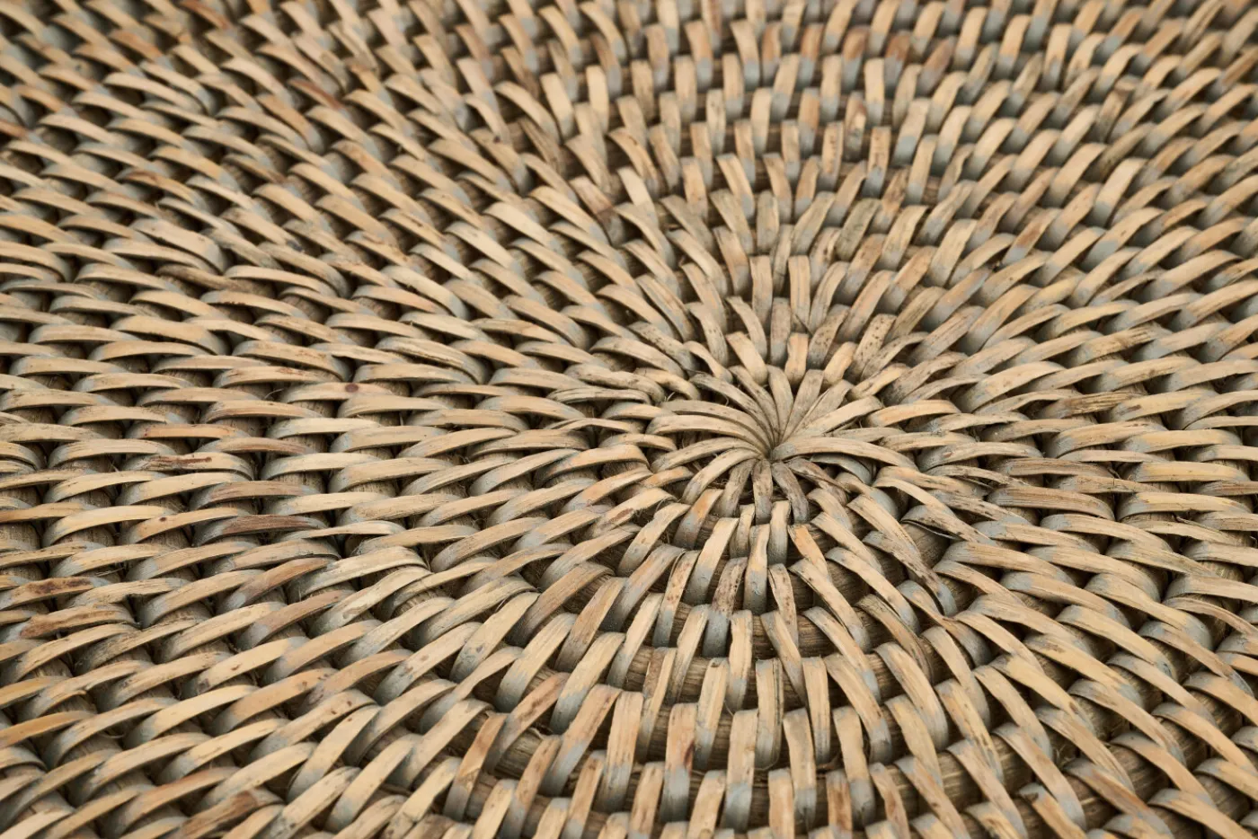 Plateaux|Accessoires<Flamant TOGO, plateau, tressé, , Ø45 Gris