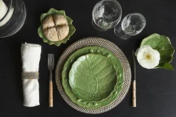 Décoration De Table|Accessoires<Flamant TOGO, rond de serviette, tressé, Gris