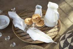 Décoration De Table|Accessoires<Flamant TOGO, rond de serviette, tressé, Gris