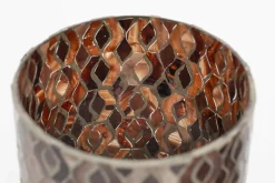 Porte Bougie, Chauffe-Plats Et Photophores|Porte Bougie, Chauffe-Plats Et Photophores<Flamant TOILE, photophore, verre, S Pourpre
