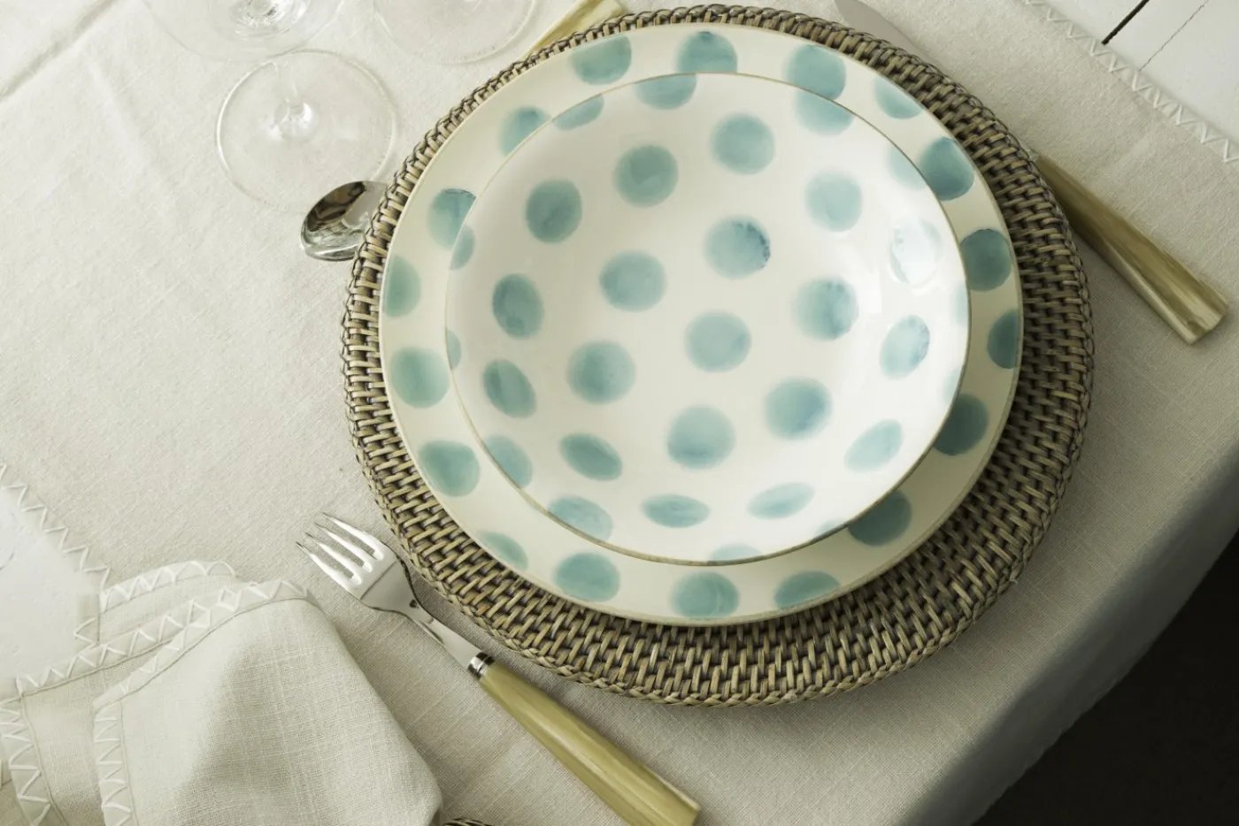 Couverts|Couverts<Flamant TONDO, fourchette de table Mixte
