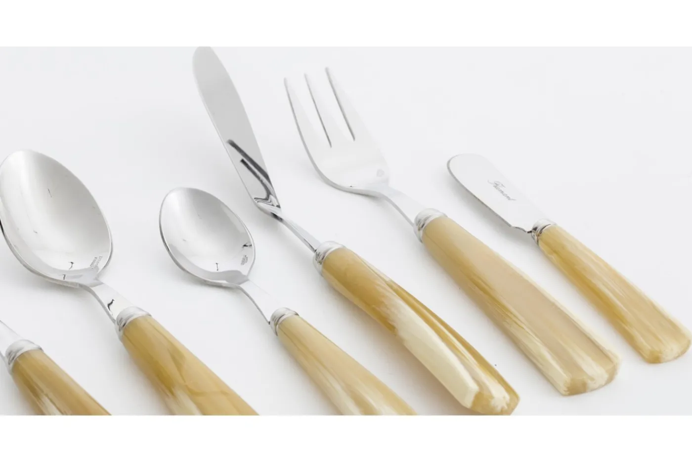 Couverts|Couverts<Flamant TONDO, fourchette de table Mixte
