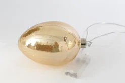 Boules De Noël|Boules De Noël<Flamant TONELLE, pendentif Noël, ambre, avec leds Brun