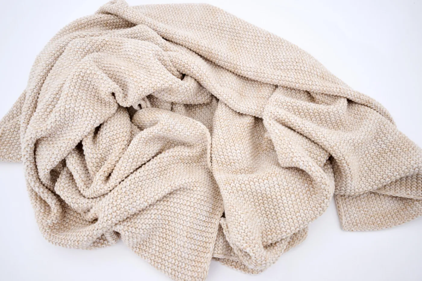 Plaids Et Couvre-Lits|Plaids Et Couvre-Lits<Flamant TOULOUSE, plaid, beige Blanccassé