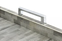 Accessoires|Plateaux<Flamant TREBALE, plateau, os, 2 poignées Gris