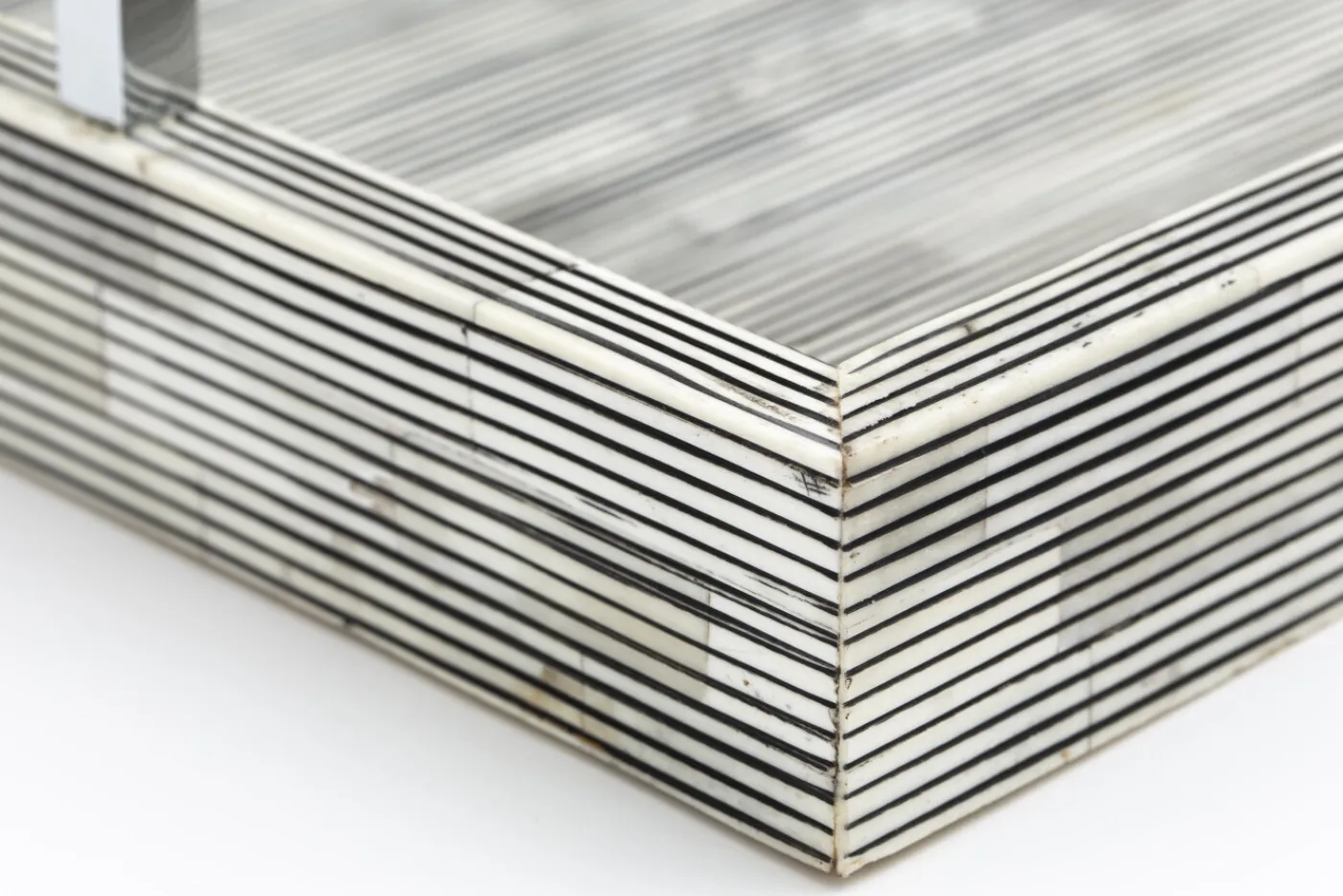 Accessoires|Plateaux<Flamant TREBALE, plateau, os, 2 poignées Gris