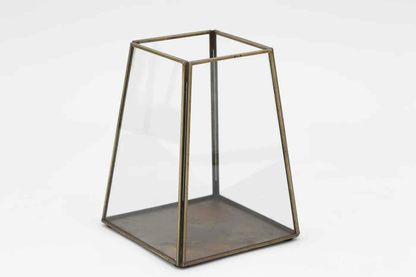 Porte Bougie, Chauffe-Plats Et Photophores|Porte Bougie, Chauffe-Plats Et Photophores<Flamant TRENADO, photophore, fer et verre, S Transparent