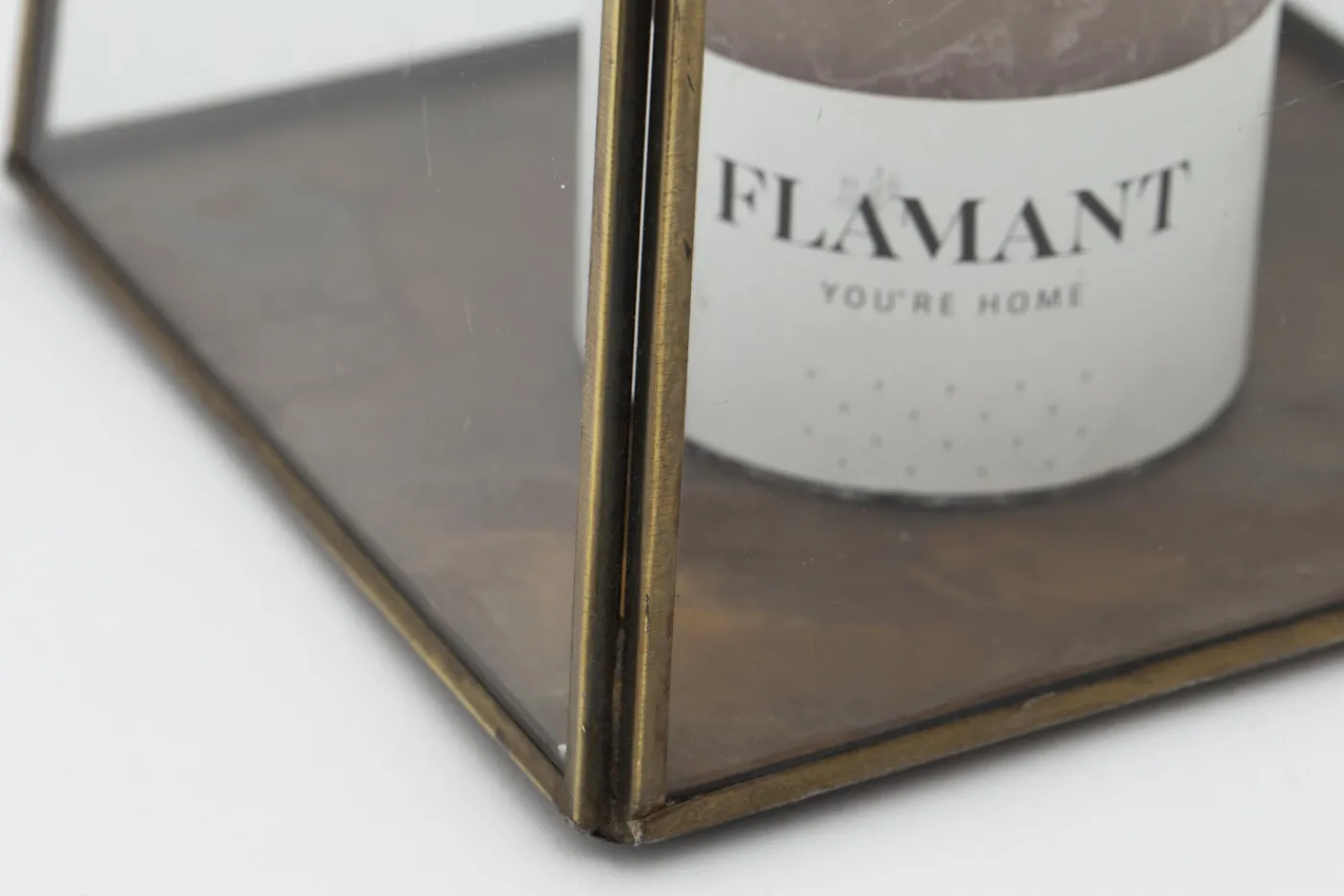 Porte Bougie, Chauffe-Plats Et Photophores|Porte Bougie, Chauffe-Plats Et Photophores<Flamant TRENADO, photophore, fer et verre, S Transparent
