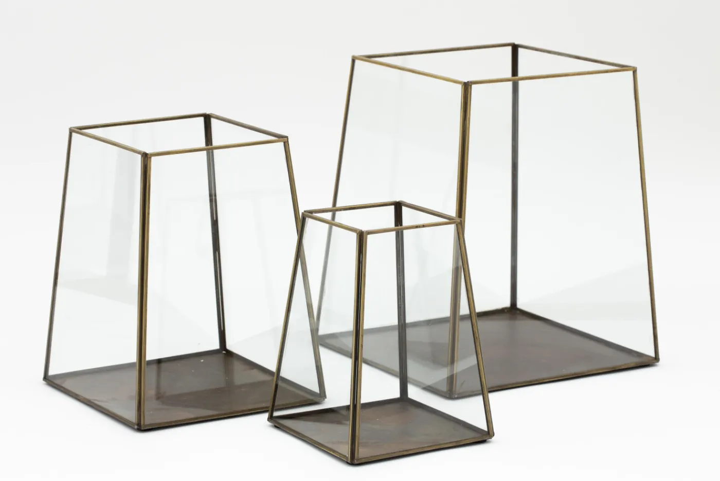 Porte Bougie, Chauffe-Plats Et Photophores|Porte Bougie, Chauffe-Plats Et Photophores<Flamant TRENADO, photophore, fer et verre, S Transparent