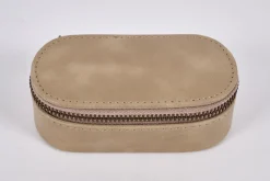 Paniers|Décoration<Flamant TUSCON, boîte à bijoux, cuir Brun