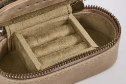 Paniers|Décoration<Flamant TUSCON, boîte à bijoux, cuir Brun