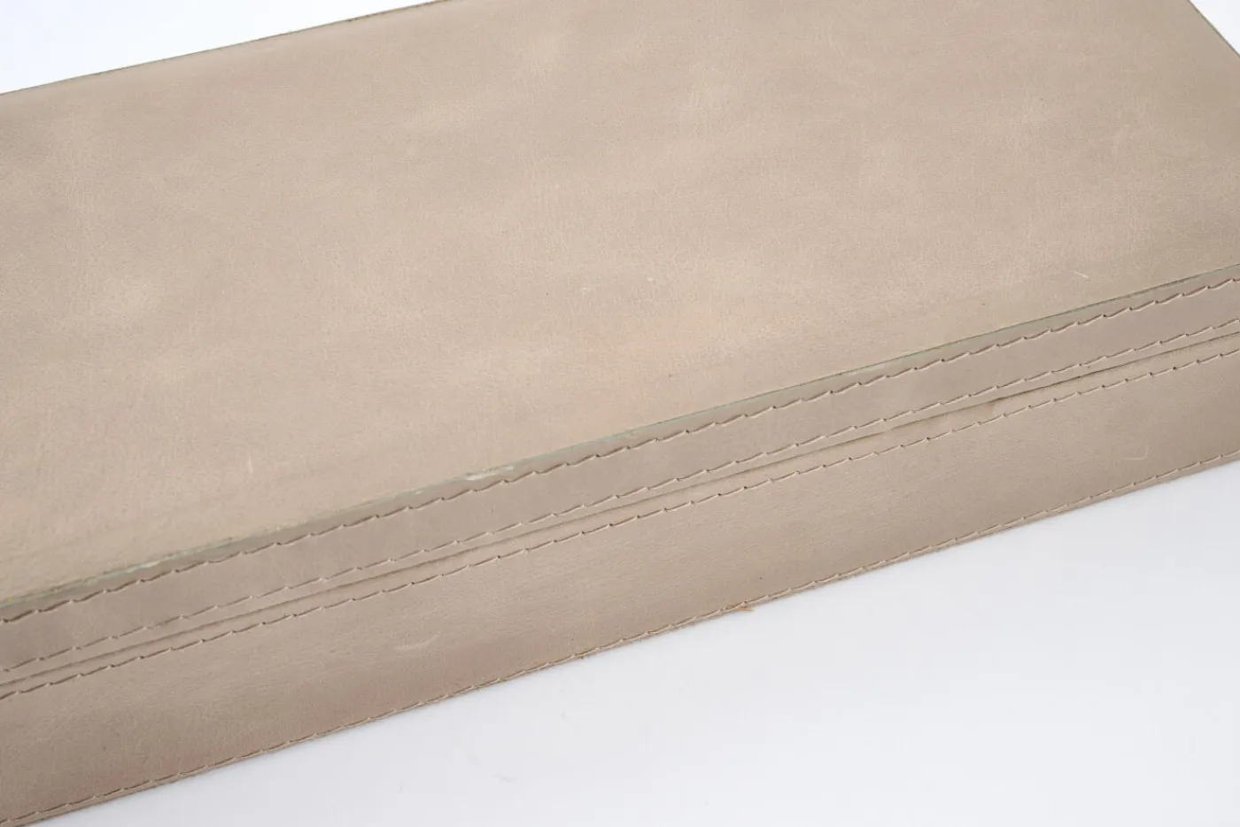 Paniers|Décoration<Flamant TUSCON, boîte à bijoux, cuir Brun