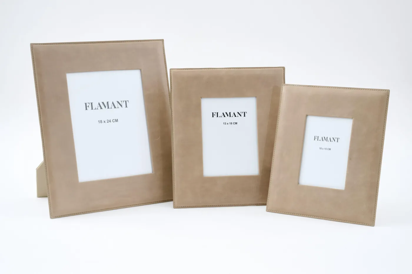Cadres Photo|Cadres Photo<Flamant TUSCON, cadre photo, cuir, 18x24 Brun