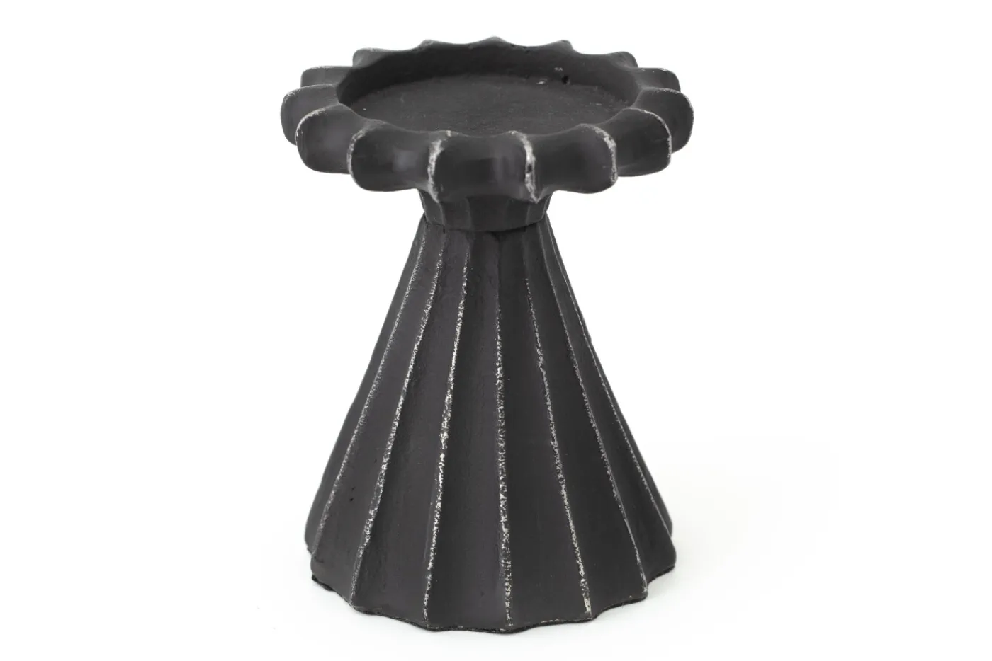 Chandeliers|Chandeliers<Flamant ULRIK, bougeoir, métal, L Noir