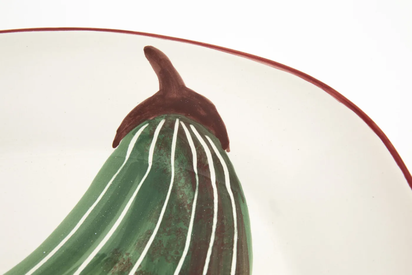 Plats|Plats<Flamant VEGETAL, plateau, ovale, courgettes, S Mixte