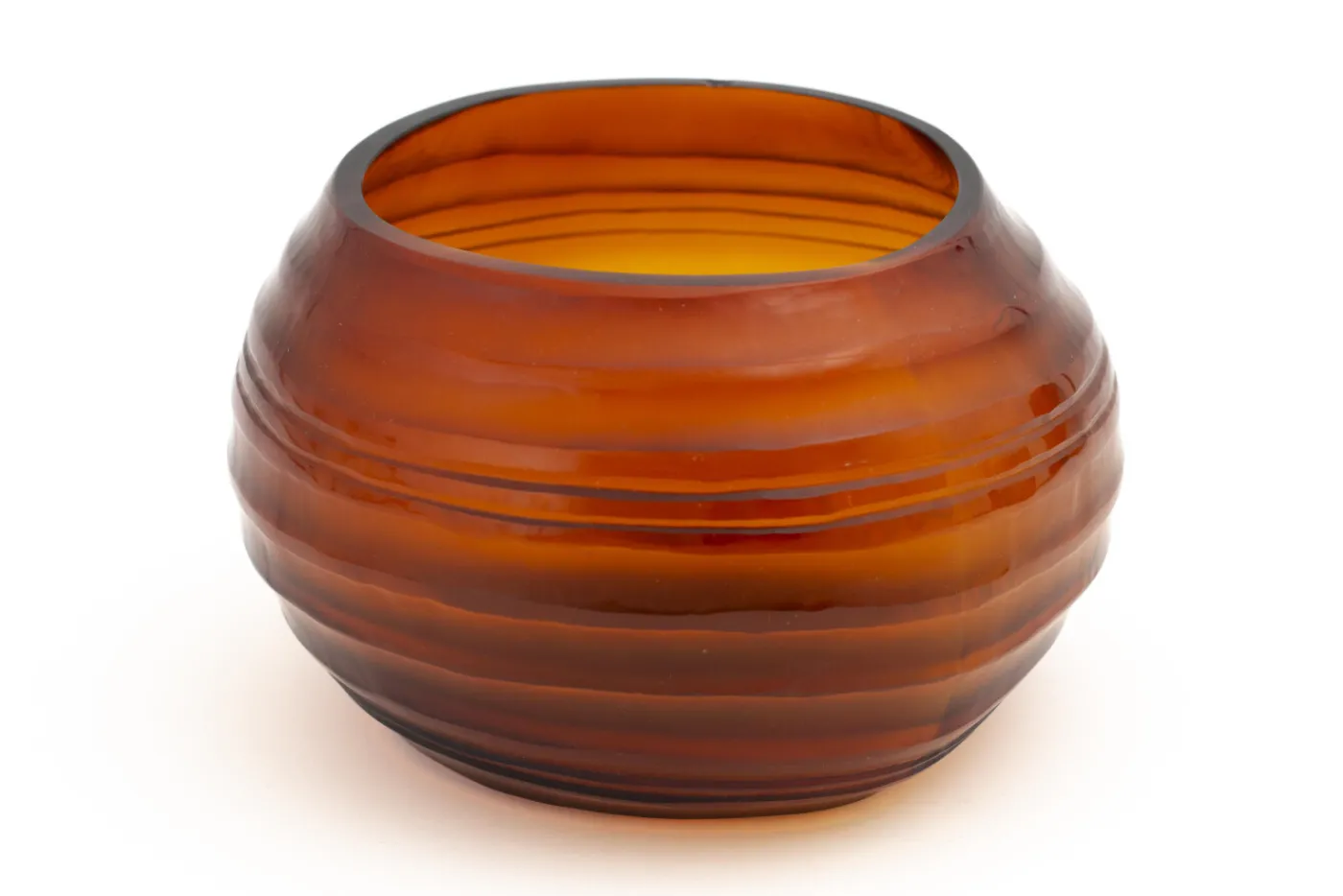 Pots Et Vases|Décoration<Flamant VERA, vase, verre, , 22x22x14 Orange