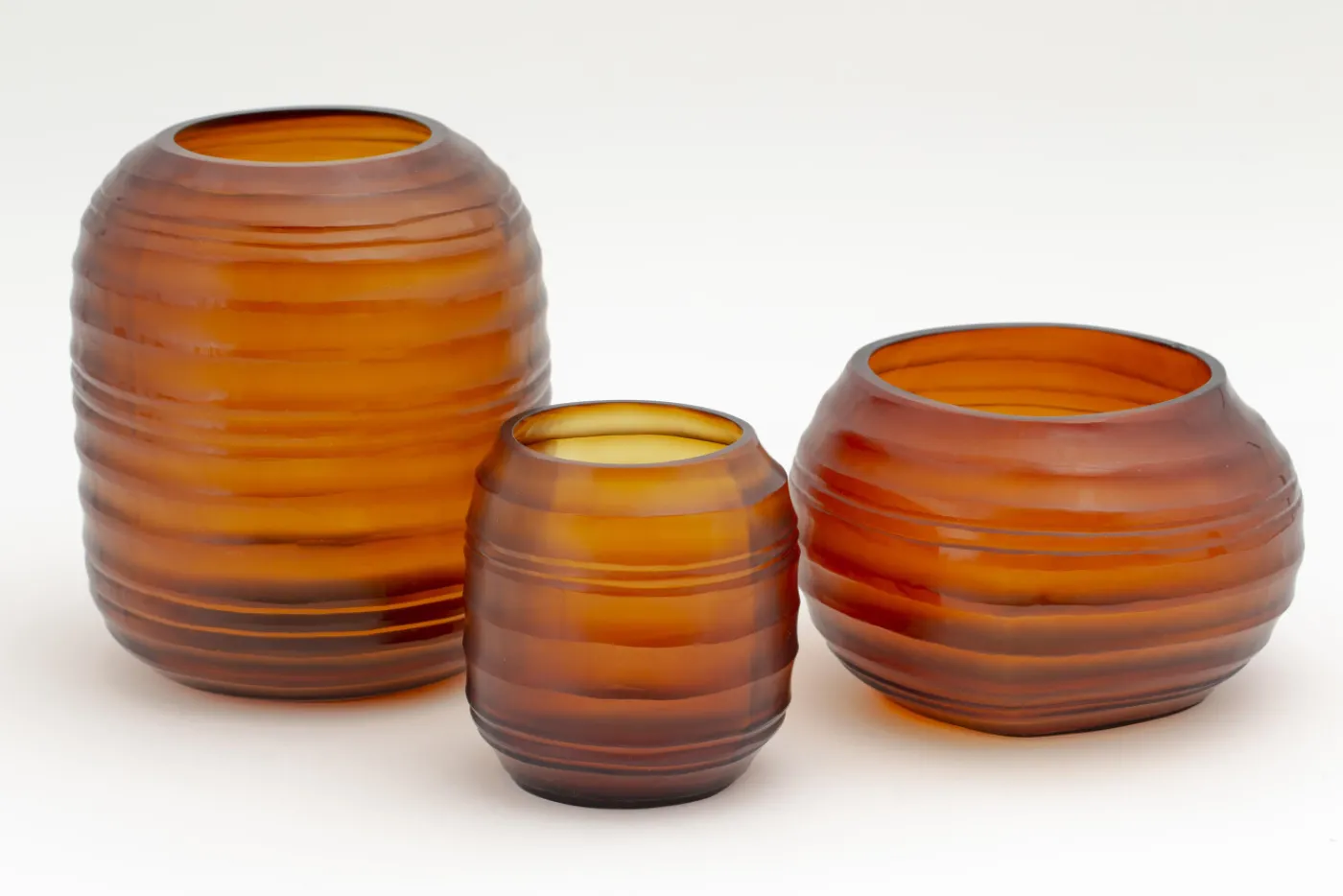 Pots Et Vases|Décoration<Flamant VERA, vase, verre, , 20x20x24 Orange
