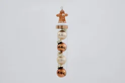Boules De Noël|Boules De Noël<Flamant VERCELLI, pendentif Noël Mixte
