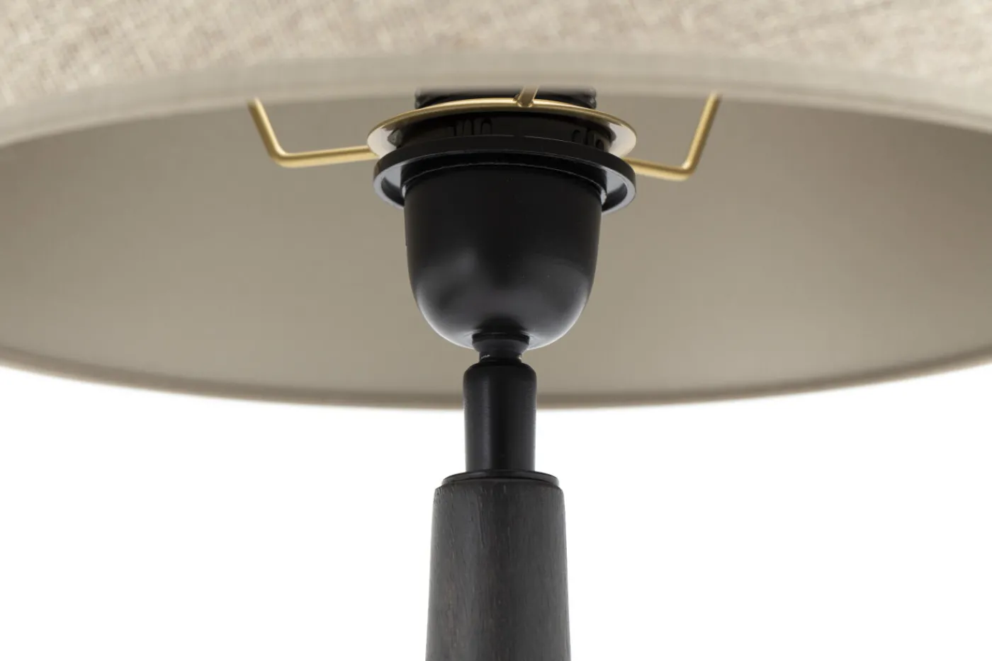 Lampes|Lampes De Table Et De Bureau<Flamant VERNEZ, lampe de table, bois, Noir