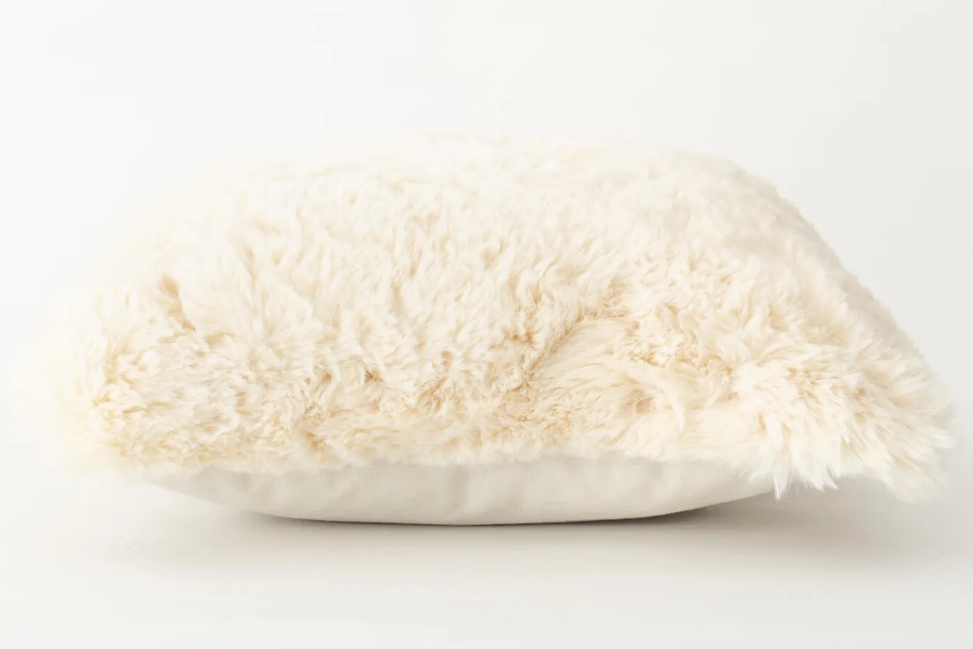 Coussins Décoratifs|Coussins Décoratifs<Flamant VERONICA, coussin, fausse fourrure Blanc