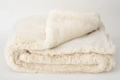 Plaids Et Couvre-Lits|Plaids Et Couvre-Lits<Flamant VERONICA, plaid, fausse fourrure Blanc