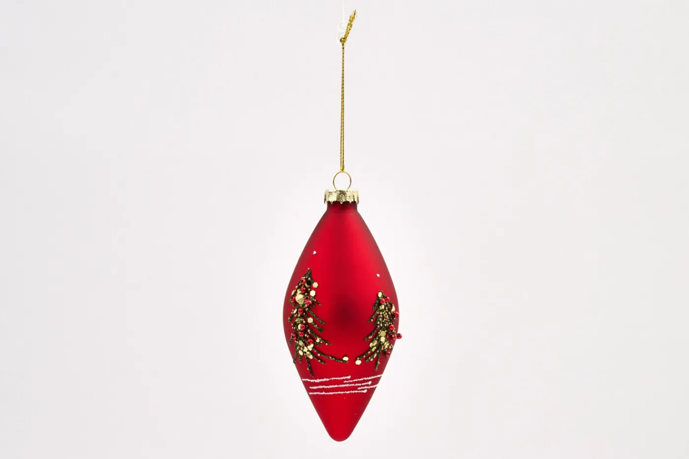 Boules De Noël|Boules De Noël<Flamant VITTORIA, pendentif Noël Rouge