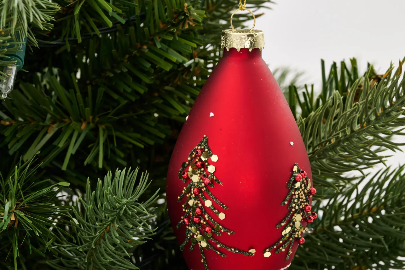 Boules De Noël|Boules De Noël<Flamant VITTORIA, pendentif Noël Rouge