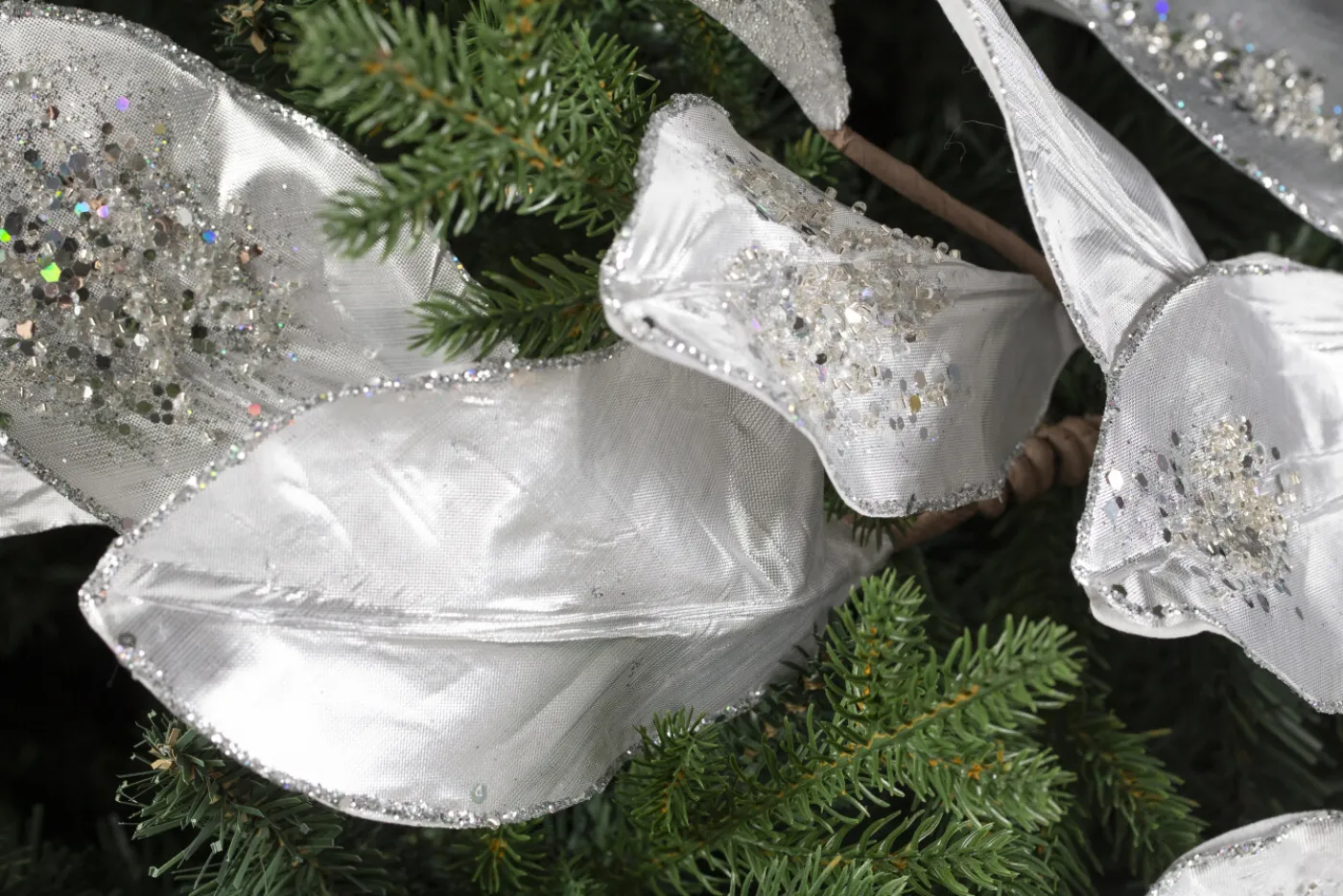 Décoration De Noël|Décoration De Noël<Flamant VIVA, guirlande de Noël Argent