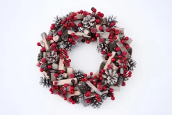 Couronnes De Noël|Couronnes De Noël<Flamant VOLTI, guirlande, L Mixte