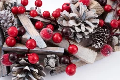 Couronnes De Noël|Couronnes De Noël<Flamant VOLTI, guirlande, L Mixte