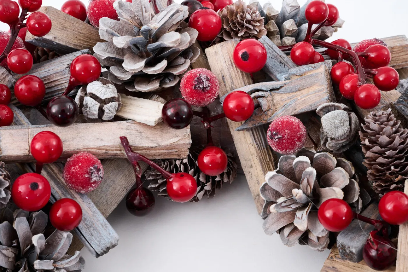 Couronnes De Noël|Couronnes De Noël<Flamant VOLTI, guirlande, L Mixte