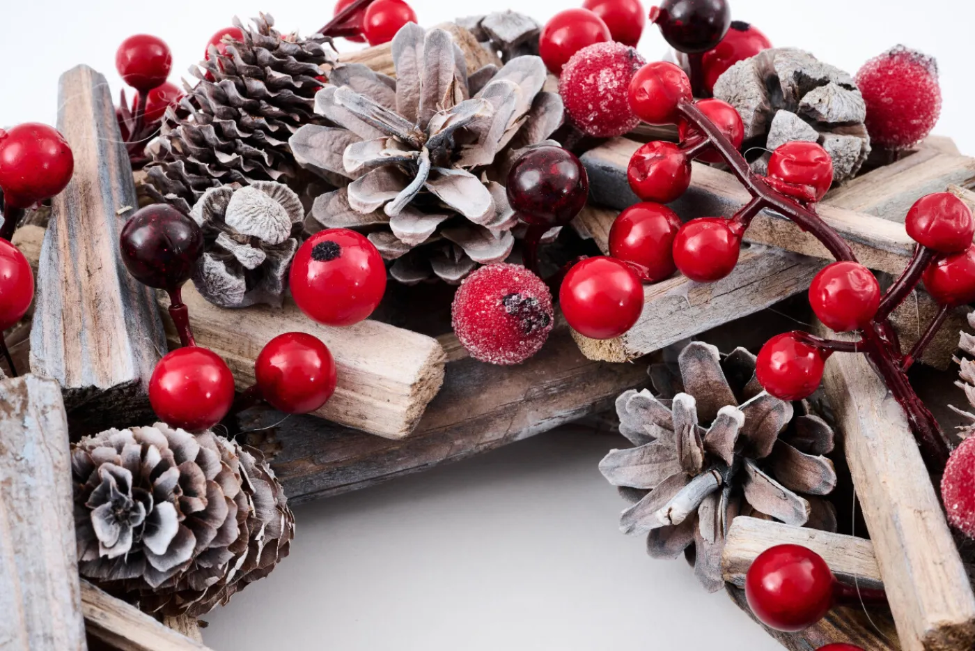 Couronnes De Noël|Couronnes De Noël<Flamant VOLTI, guirlande, S Mixte